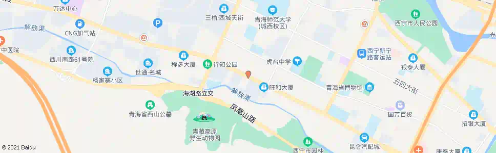 西宁西川南路_公交站地图_西宁公交_妙搜公交查询2025