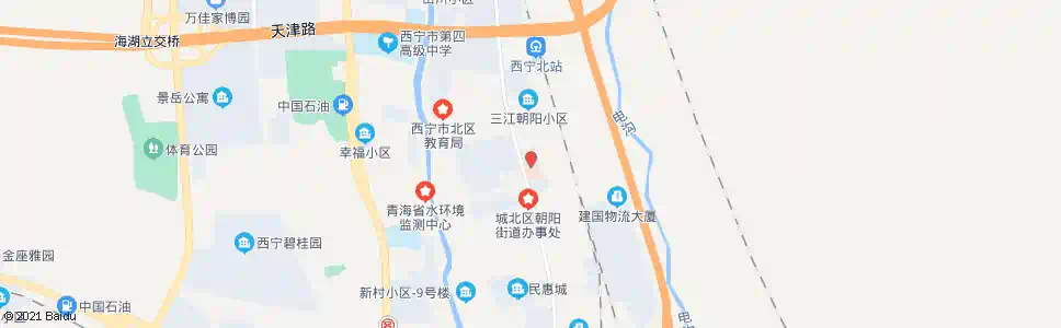 西宁富康医院_公交站地图_西宁公交_妙搜公交查询2025