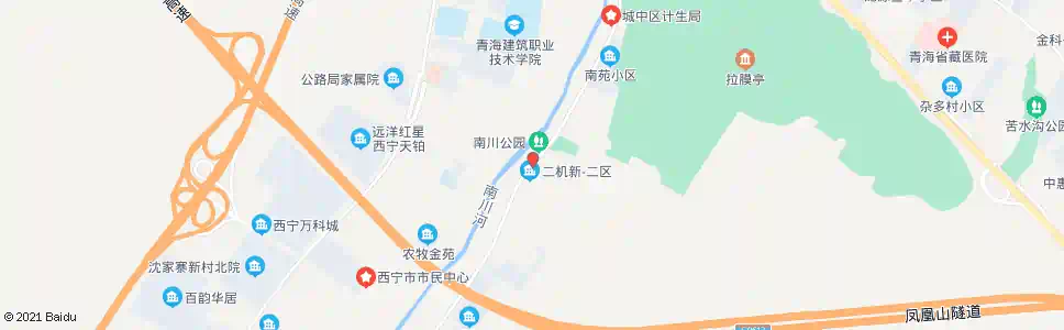 西宁烈士陵园_公交站地图_西宁公交_妙搜公交查询2025