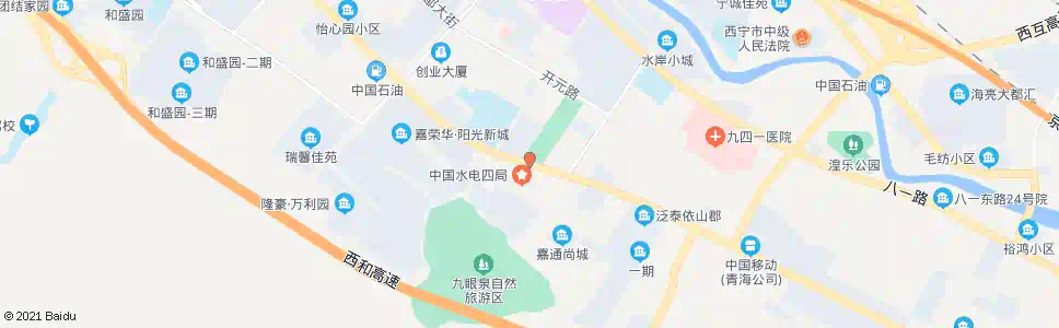 西宁管委会大厦_公交站地图_西宁公交_妙搜公交查询2025