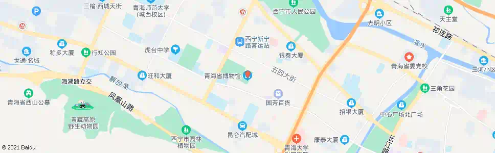 西宁省博物馆_公交站地图_西宁公交_妙搜公交查询2025