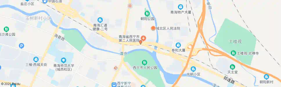 西宁小桥医院_公交站地图_西宁公交_妙搜公交查询2025