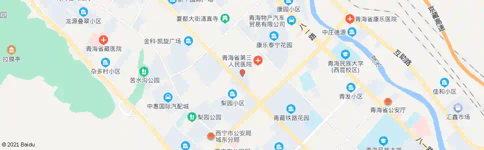 西宁东川警苑_公交站地图_西宁公交_妙搜公交查询2025