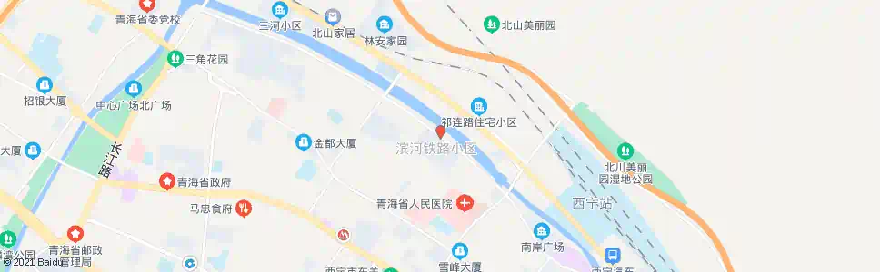 西宁滨河小区西_公交站地图_西宁公交_妙搜公交查询2025