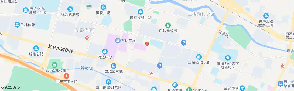 西宁购物中心_公交站地图_西宁公交_妙搜公交查询2025