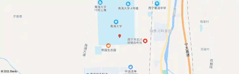 西宁农牧学院_公交站地图_西宁公交_妙搜公交查询2025