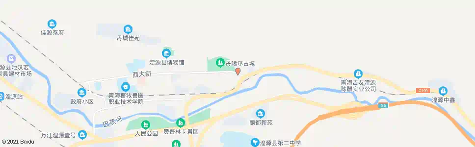 西宁湟川三角花园_公交站地图_西宁公交_妙搜公交查询2025
