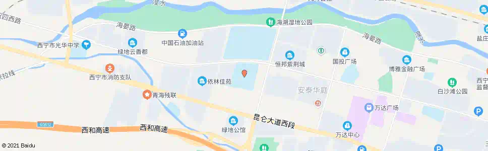 西宁湟川一分校_公交站地图_西宁公交_妙搜公交查询2025