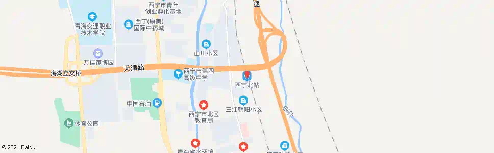 西宁朝阳_公交站地图_西宁公交_妙搜公交查询2025