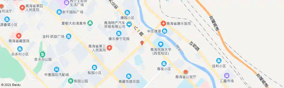 西宁康乐_公交站地图_西宁公交_妙搜公交查询2025