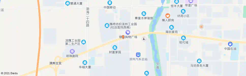 滨州开发区中心医院_公交站地图_滨州公交_妙搜公交查询2025