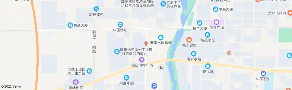 滨州明日星城小区_公交站地图_滨州公交_妙搜公交查询2025