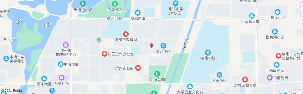 滨州黄河小区二区_公交站地图_滨州公交_妙搜公交查询2025