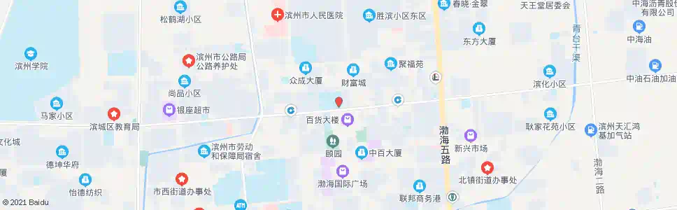 滨州高新区第三中学_公交站地图_滨州公交_妙搜公交查询2025