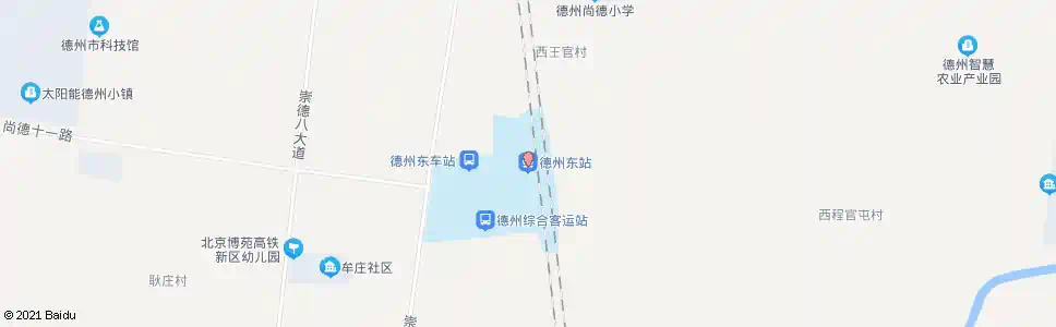 德州东王架_公交站地图_德州公交_妙搜公交查询2025