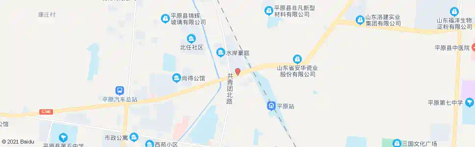 德州水泥厂(平原)_公交站地图_德州公交_妙搜公交查询2025