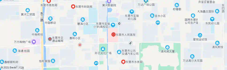 东营市人民医院_公交站地图_东营公交_妙搜公交查询2025