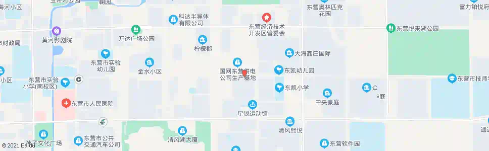 东营新居华府_公交站地图_东营公交_妙搜公交查询2025