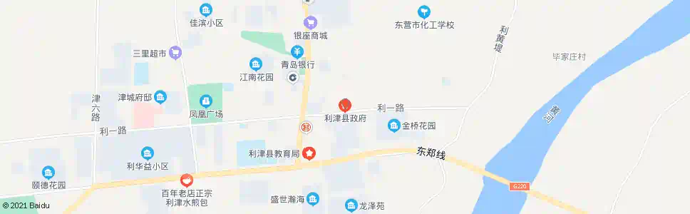 东营利津县政府_公交站地图_东营公交_妙搜公交查询2025