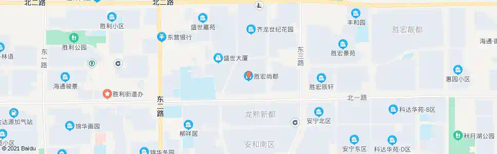 东营胜宏尚郡_公交站地图_东营公交_妙搜公交查询2025