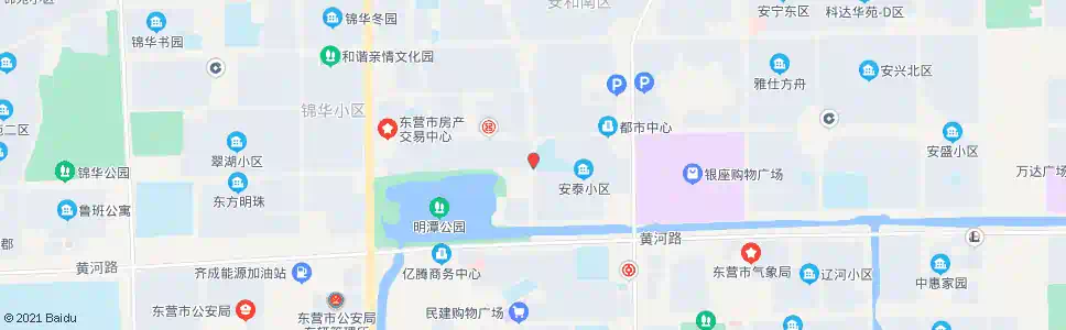 东营安泰南区西门_公交站地图_东营公交_妙搜公交查询2025