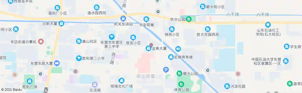 东营商业银行西城支行_公交站地图_东营公交_妙搜公交查询2025