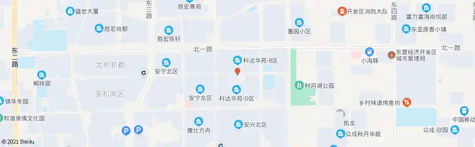 东营科达华苑南门_公交站地图_东营公交_妙搜公交查询2025