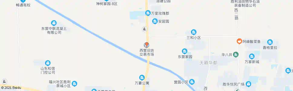 东营旧车交易市场_公交站地图_东营公交_妙搜公交查询2025