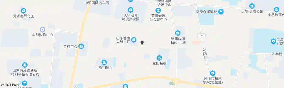 菏泽付庄_公交站地图_菏泽公交_妙搜公交查询2025