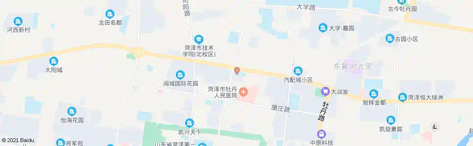 菏泽第五监区_公交站地图_菏泽公交_妙搜公交查询2025