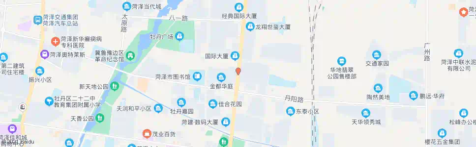 菏泽上海大众4S店_公交站地图_菏泽公交_妙搜公交查询2025