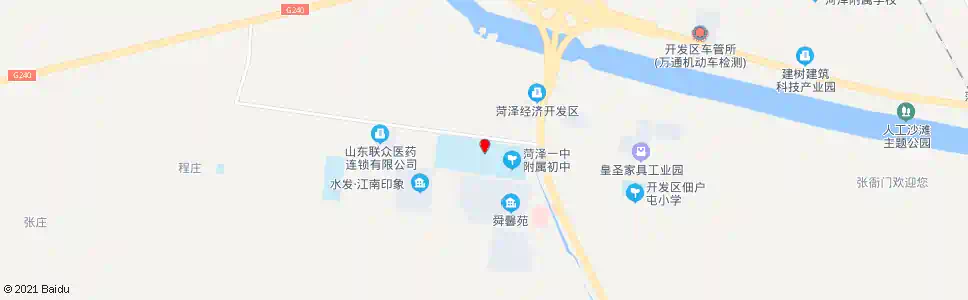 菏泽驾驶技能第二考场_公交站地图_菏泽公交_妙搜公交查询2025