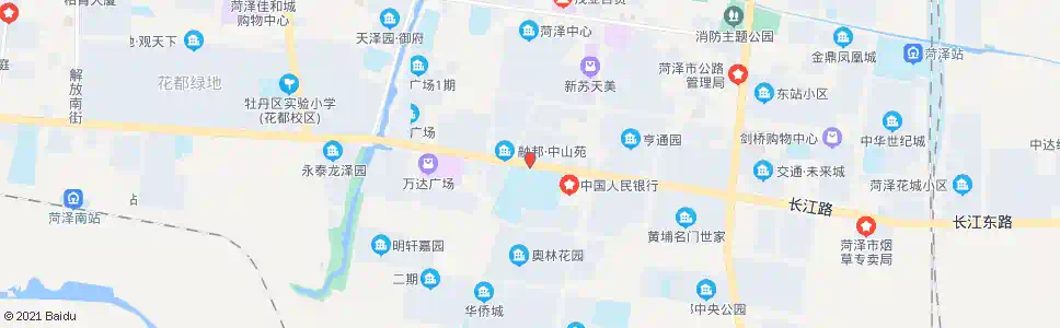 菏泽市实验小学南校区_公交站地图_菏泽公交_妙搜公交查询2025