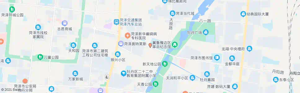 菏泽二十二中_公交站地图_菏泽公交_妙搜公交查询2025