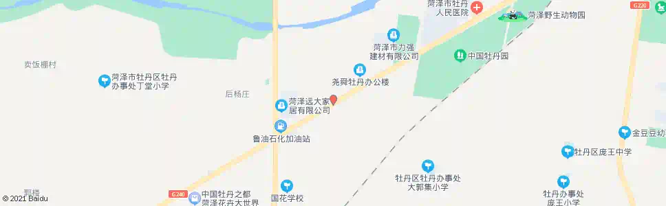 菏泽庞王_公交站地图_菏泽公交_妙搜公交查询2025