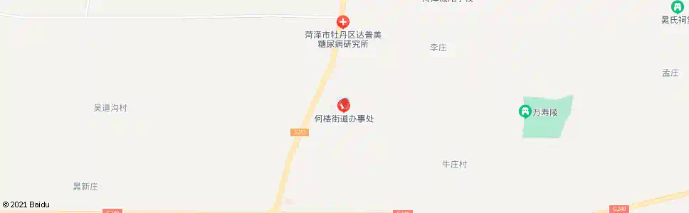 菏泽何楼乡政府_公交站地图_菏泽公交_妙搜公交查询2025