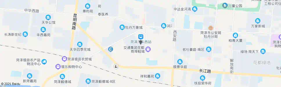 菏泽西客站_公交站地图_菏泽公交_妙搜公交查询2025