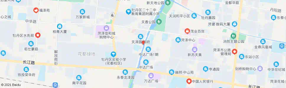 菏泽二十二中东校区_公交站地图_菏泽公交_妙搜公交查询2025