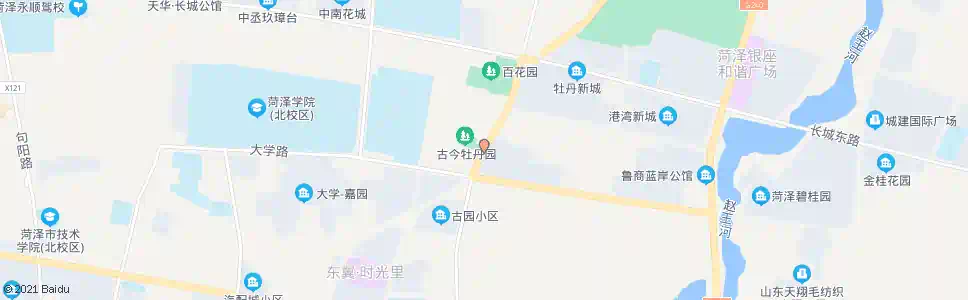 菏泽古今园_公交站地图_菏泽公交_妙搜公交查询2025