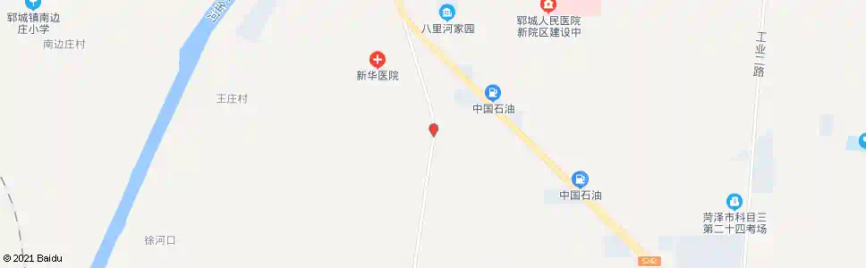 菏泽晁庄_公交站地图_菏泽公交_妙搜公交查询2025