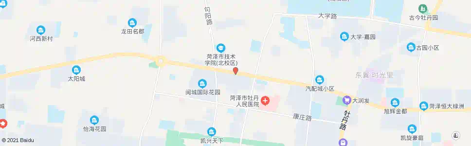 菏泽辘湾_公交站地图_菏泽公交_妙搜公交查询2025