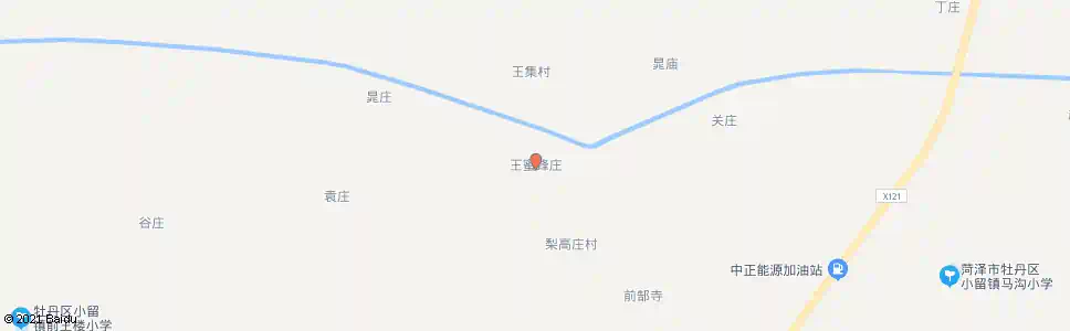 菏泽王蜜蜂庄_公交站地图_菏泽公交_妙搜公交查询2025