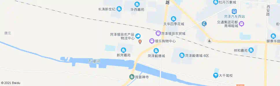 菏泽戴庄菜市场_公交站地图_菏泽公交_妙搜公交查询2025