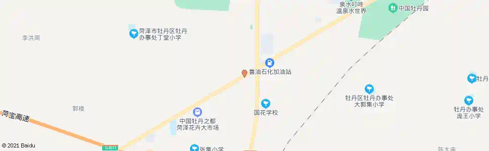 菏泽前杨庄_公交站地图_菏泽公交_妙搜公交查询2025