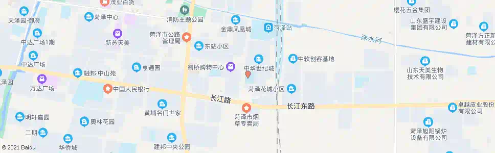菏泽开发区实验小学_公交站地图_菏泽公交_妙搜公交查询2025
