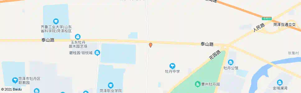 菏泽青年北路口_公交站地图_菏泽公交_妙搜公交查询2025