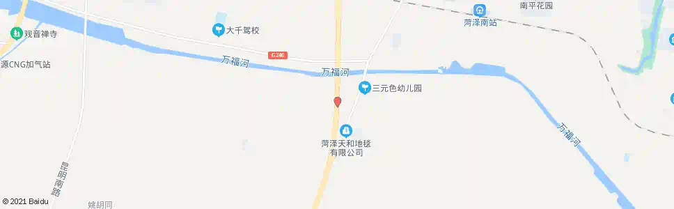 菏泽秦庄_公交站地图_菏泽公交_妙搜公交查询2025