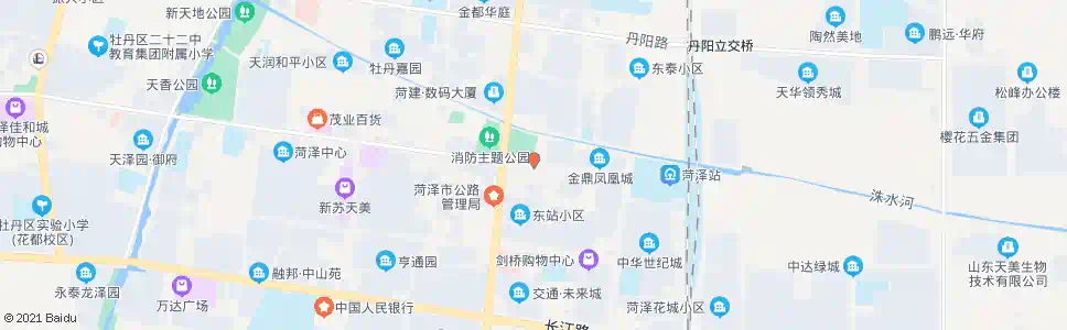 菏泽移动公司_公交站地图_菏泽公交_妙搜公交查询2025