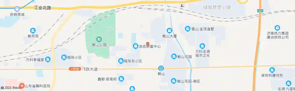 济南钢城新苑北_公交站地图_济南公交_妙搜公交查询2025