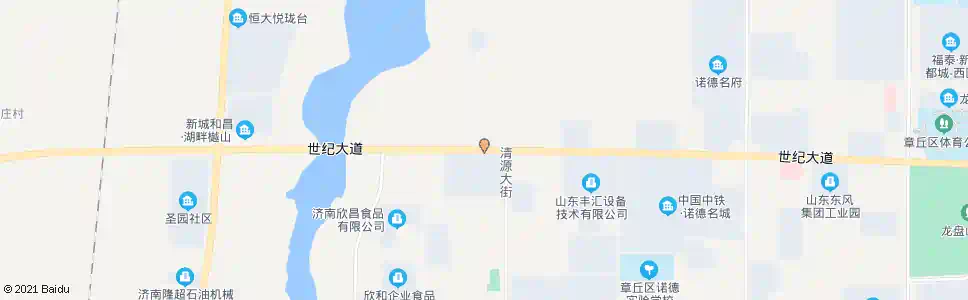 济南济钢工业园(马鞍村)_公交站地图_济南公交_妙搜公交查询2025